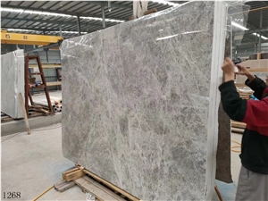 Ice Silver Spider Dora Ash Cloud Marble Tiles
