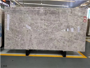Ice Silver Spider Dora Ash Cloud Marble Tiles