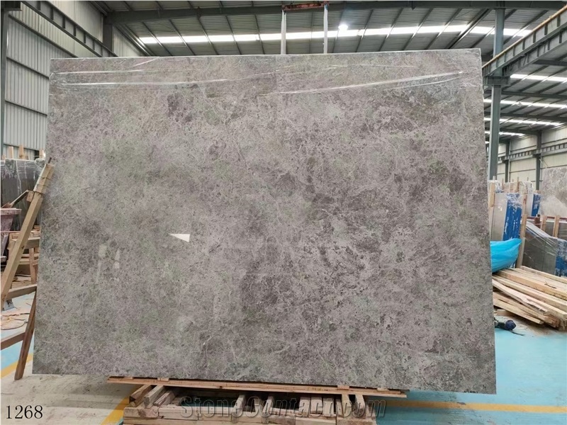 Ice Silver Spider Dora Ash Cloud Marble Tiles