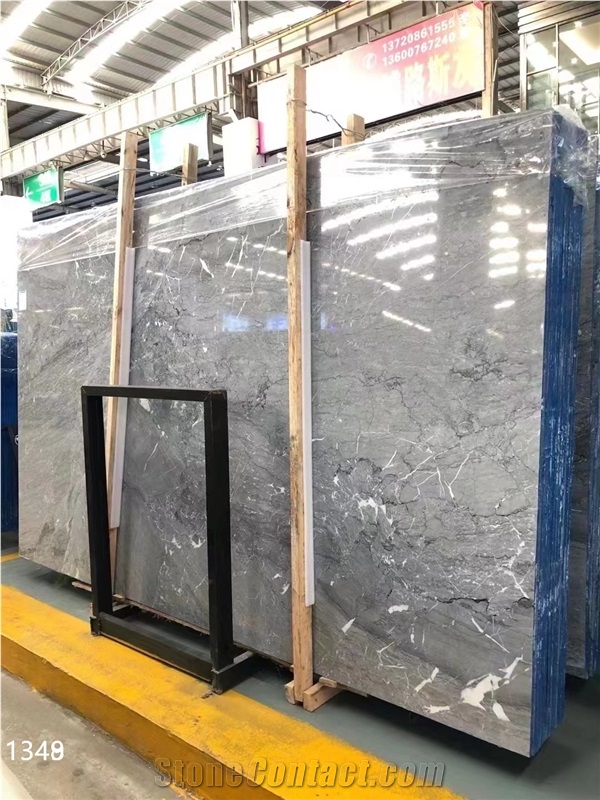 Impression Gray Marble Milan Cloudy In China Stone Market