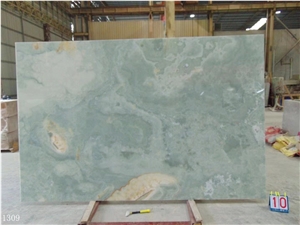 Iran Gold Blue Jade Slab Tile Onyx In China Stone Market