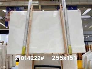 Iran Pure White Onyx Onice Bianco Persian Jade Slab In China