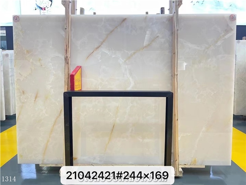 Khogiani Onyx Nangarhar Afghanistan White Afghan Slab Tile