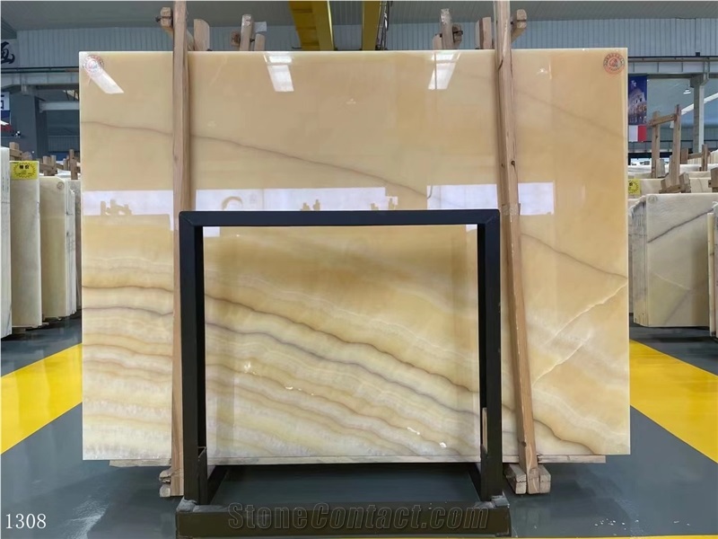 Mexico Durango Orange Onyx Galaxy Slab In China Market