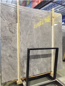 Silver Statuario Armani Calacatta Grey Slab In China Market Silver Statuario Armani Calacatta Grey Slab In China Market