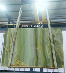 Verde Afghanistan Onyx  Light Green Onix Slab In China