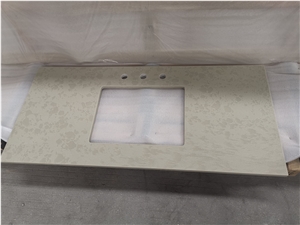 Manufacturer Clamshell Quartz Slab For Sales