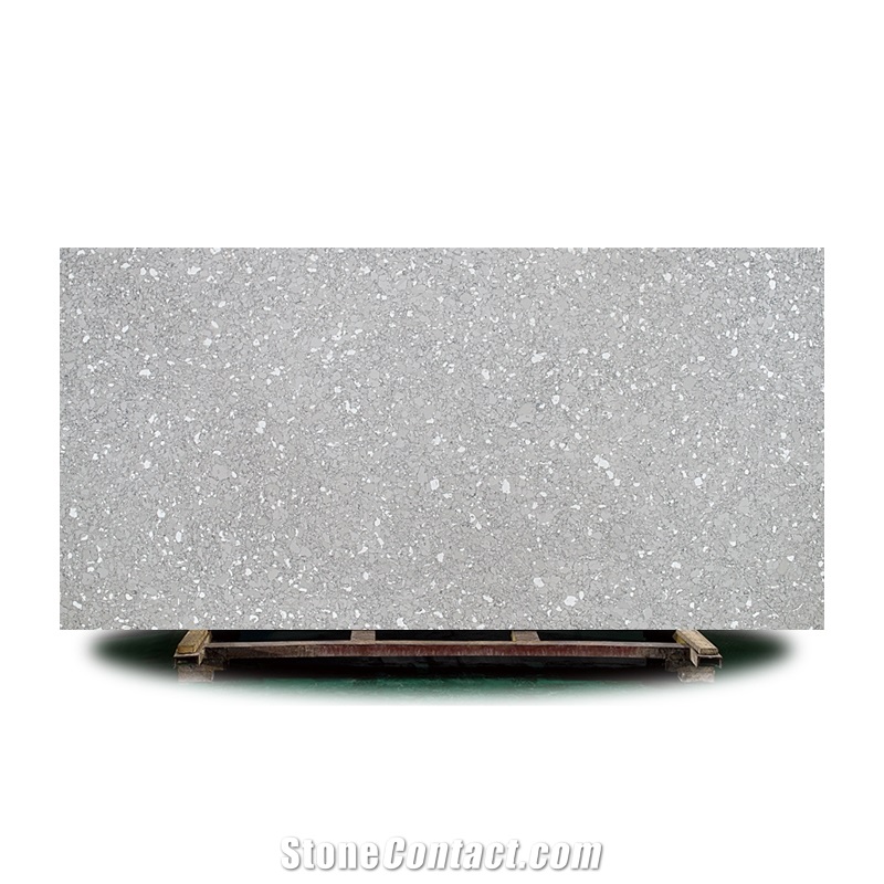 Nostalgia French Vagli Grey Color Artificial Quartz Slabs