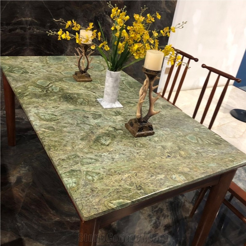 Luxury Decorative Persian Green Marble Big Slab