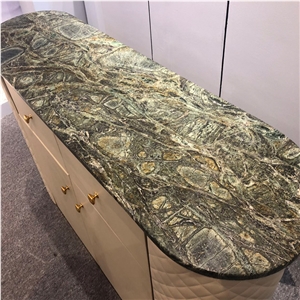 Luxury Decorative Persian Green Marble Big Slab