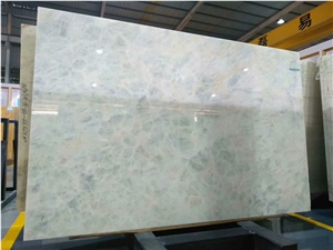 On Sale Building Material Blue Crystal Onyx Big Slab