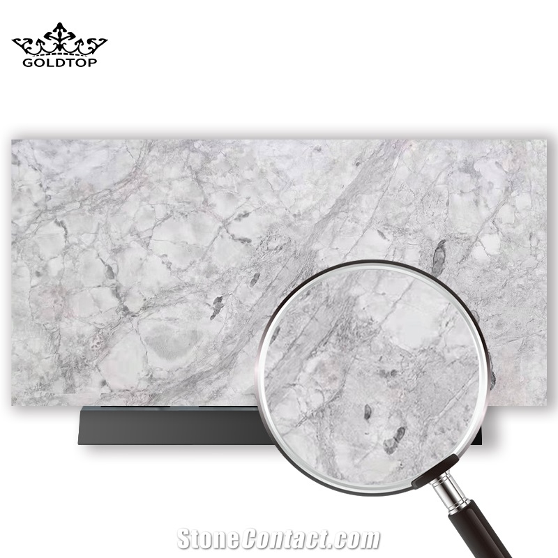 Strong Practicality Super White Quartzite Big Slab