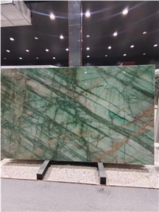 Botanic Green Quartzite Background Stone Wall Tiles