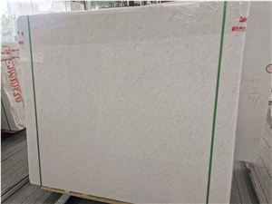 Super White Crystalline Pure White Marble Tiles And  Slabs