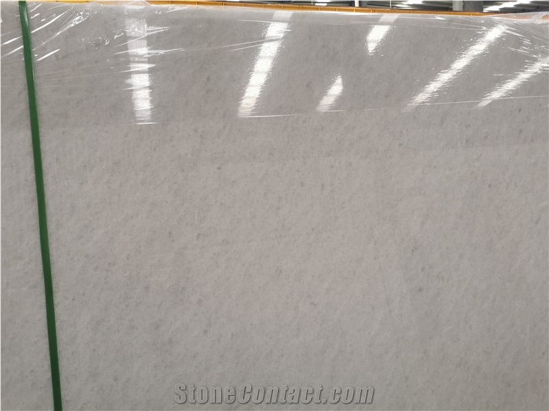 Super White Crystalline Pure White Marble Tiles And  Slabs