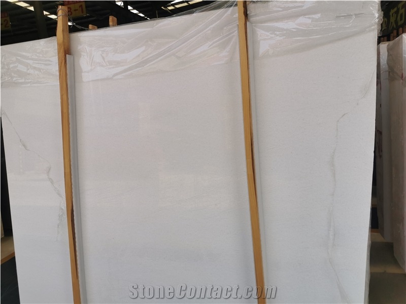 Vietnam Nano Super White Marble Tiles And Slabs