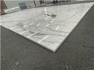 Bianco Calacatta Marble Laminated Lightweight Wall Panels