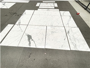 Bianco Calacatta Marble Laminated Lightweight Wall Panels