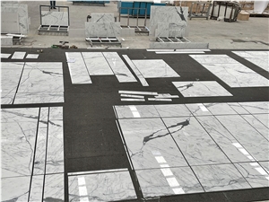 Bianco Calacatta Marble Laminated Lightweight Wall Panels