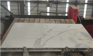 Calacatta White Composite Aluminum Honeycomb Wall Panels
