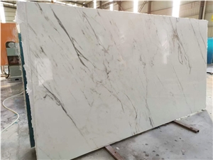 Calacatta White Composite Aluminum Honeycomb Wall Panels