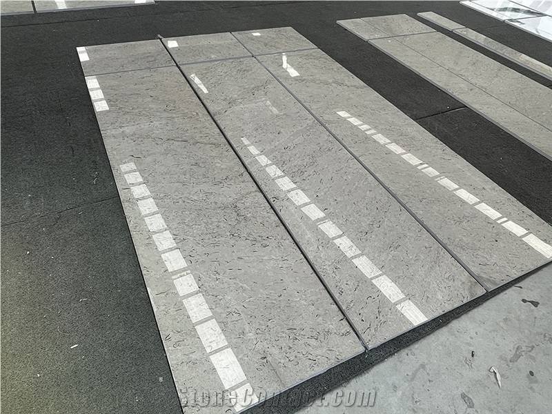 Carso Grey Marble Laminated Aluminum PVC Compoaite Panel