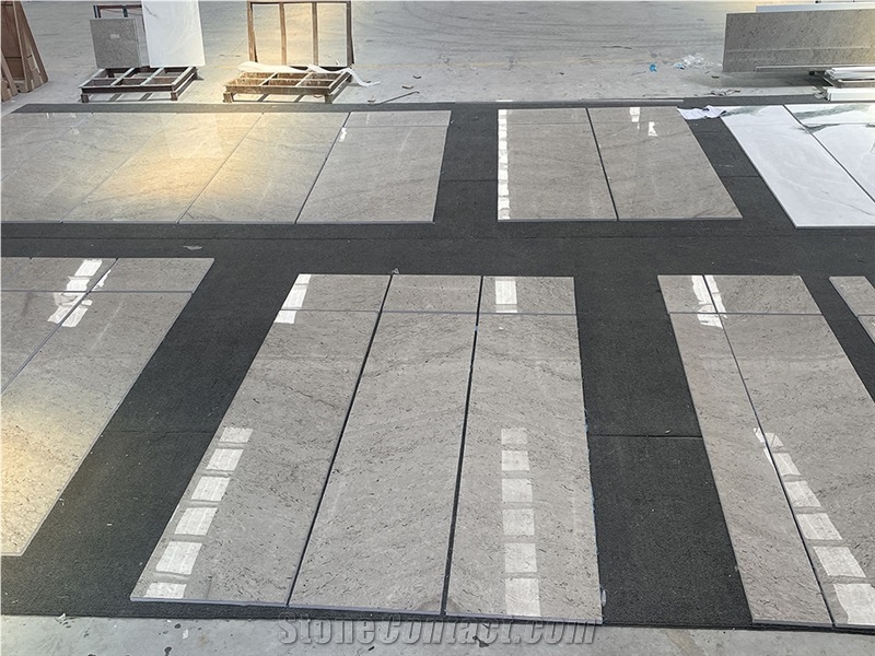 Carso Grey Marble Laminated Aluminum PVC Compoaite Panel