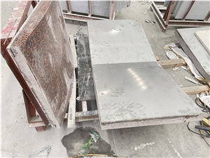 Curved Red Granite Composite Aluminum Backed Panels