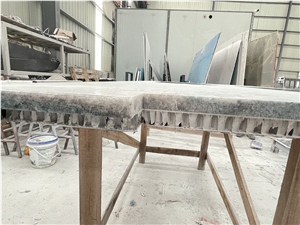 Lightweight Green Granite Honeycomb Backed Stone Panels