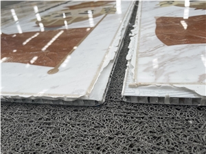 Lightweight Waterjet Design Various Marble Medallions Wall