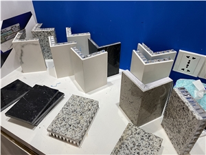 Marble Laminated With Aluminum Honeycomb Panel Wall Tile