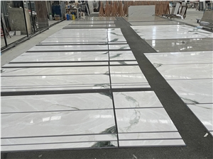 Panda White Marble Laminated Composite Panel For Wall/Floor