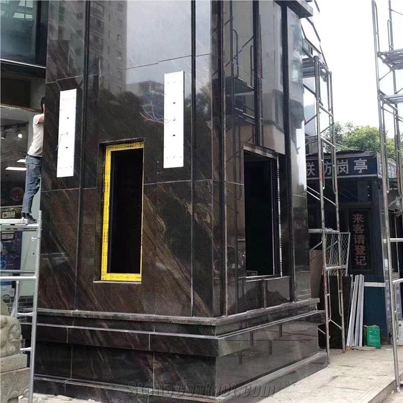 Quicksand Brown Granite Slab And Floor/Wall Tile