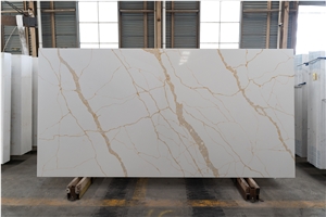 Calacatta Gold Quartz Slabs