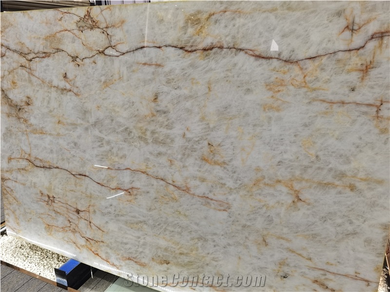 Brazil High Quality Fjord Quartzite Polish Slab Wall