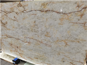 Brazil High Quality Fjord Quartzite Polish Slab Wall