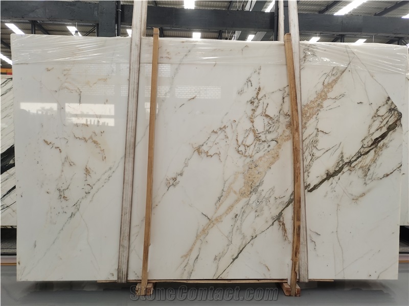 Cheap China Calacatta Gold Marble