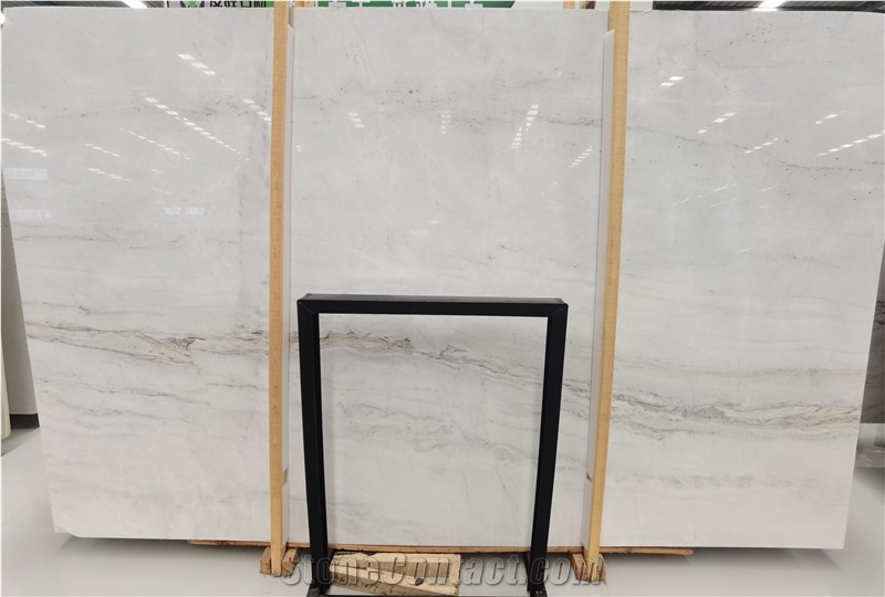 China Popular White Marble Polished Slab With Good Price