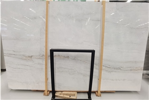 China Popular White Marble Polished Slab With Good Price