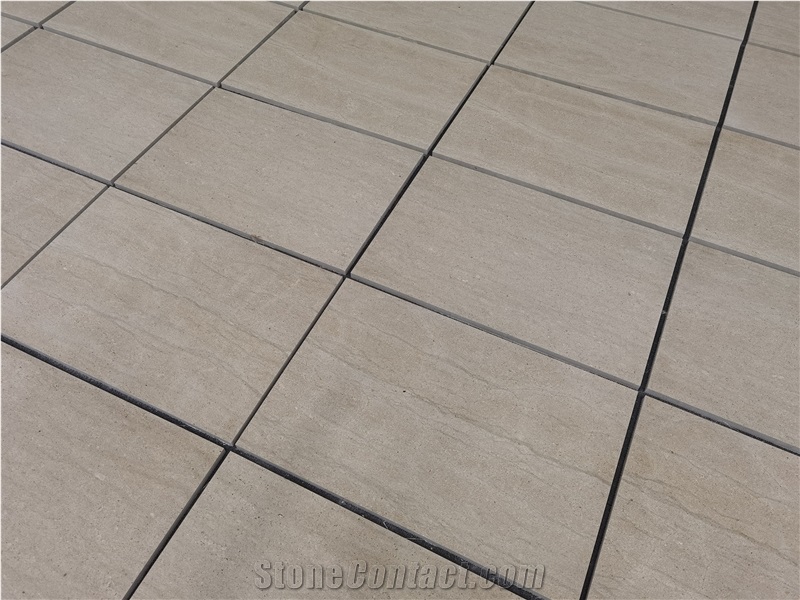 Gold Moca Beige Limestone Slab Honed Cheap Price