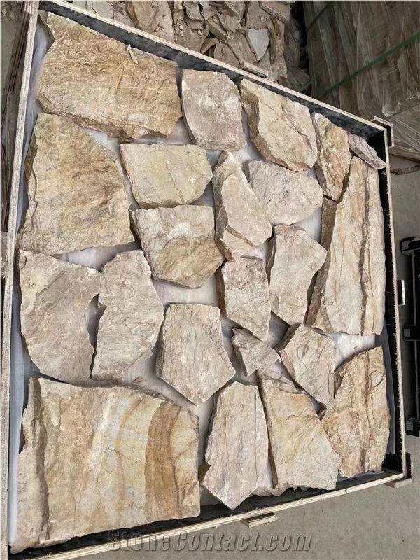 Hot Selling Beige Flagstone Walling