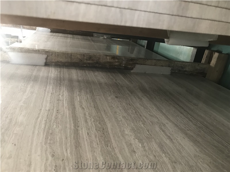 Silk Georgette Wood Vein Marble