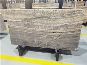 Turkey Good Quality Grey Onyx Slab Polish