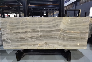 Turkey Good Quality Grey Onyx Slab Polish