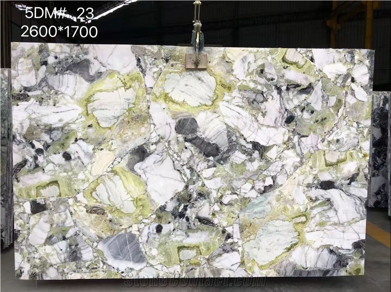 White Beauty Lux Cold Jade,Ice Green Colorful Jade Primavera