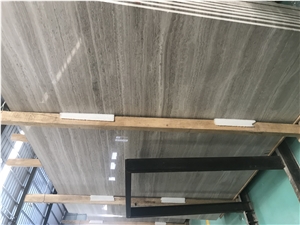 White Wood Vein Marble Chenille White Marble