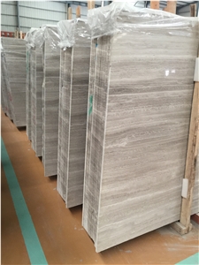 White Wooden Marble White Wood Grain Marble