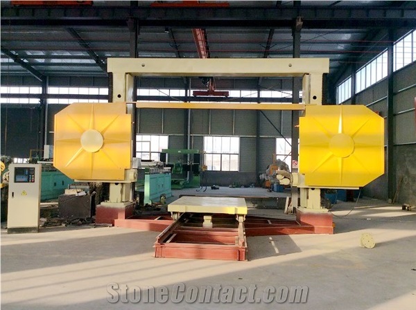 CNC Diamond Wire Stone Saw Machine For Cutting Marble And Granite