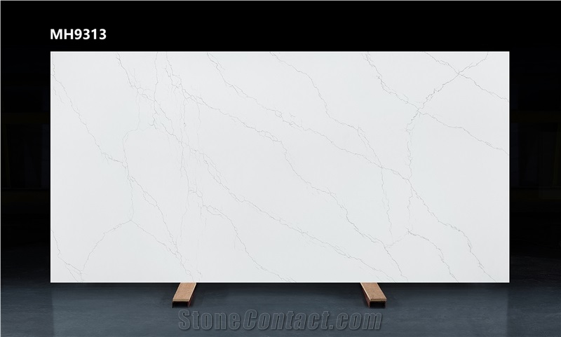 Engineered Stone White Quartz  Slabs