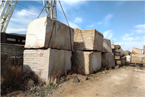 Lotus Gold Granite, Yellow Granite Blocks
